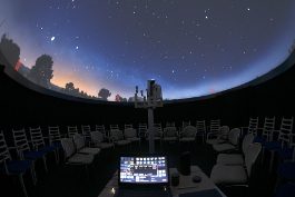 Innenansicht Planetarium Uslar