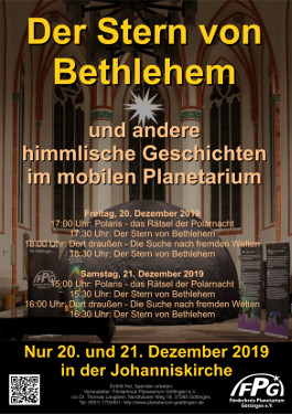 Plakat Stern von Bethlehem